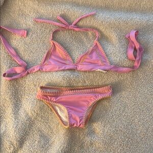 Submarine Kids Pink Two-Piece Swim Bikini - Brand Unknown